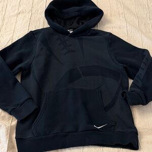 Nike Black Hoodie with Subtle Logo